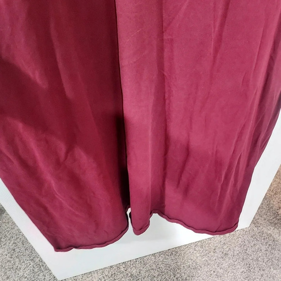 eShakti Contrast Trim Peter Pan Collar Cotton Knit Maxi Dress in Size 3X - 26W - Picture 7 of 10